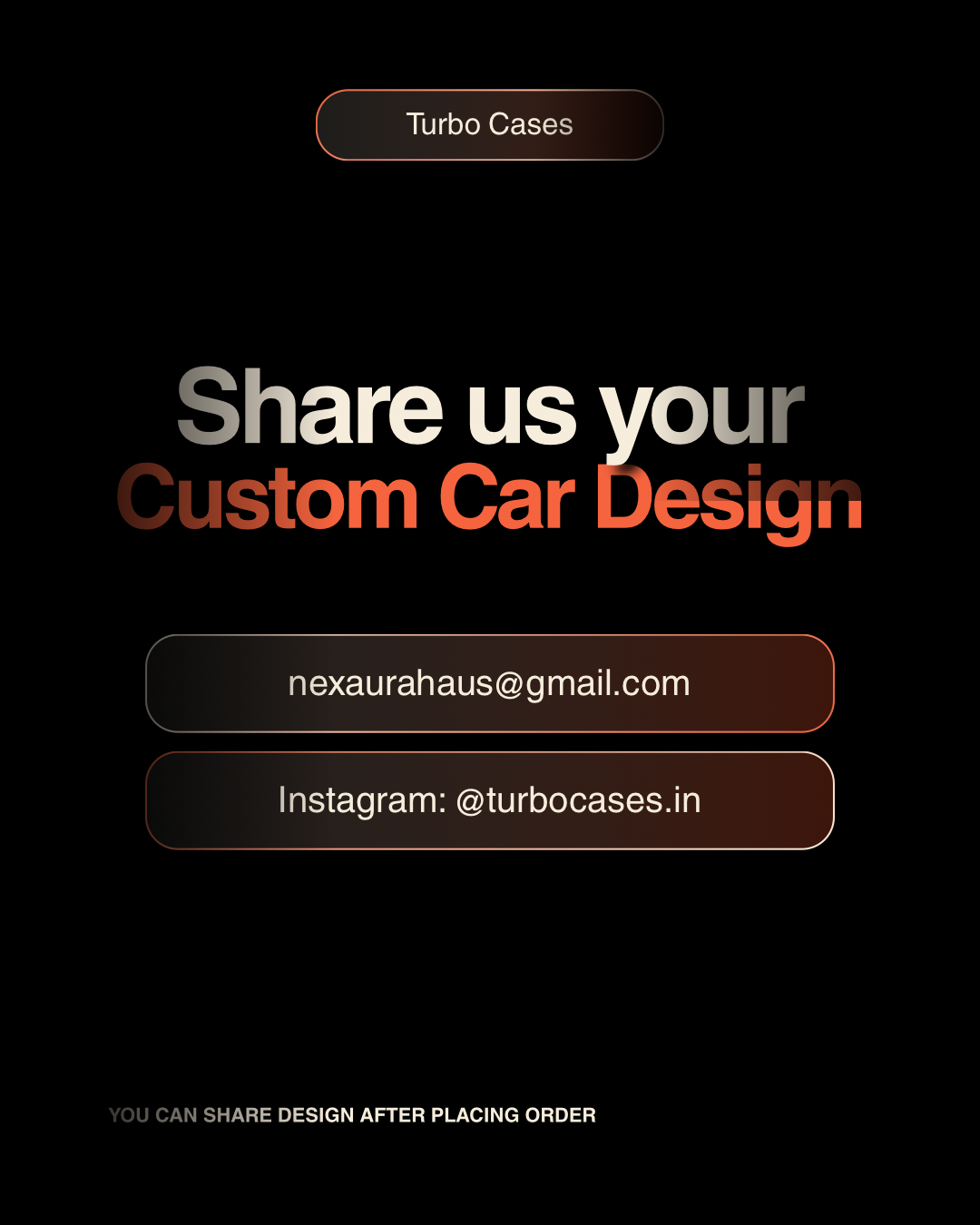 Custom Car | Phone Case