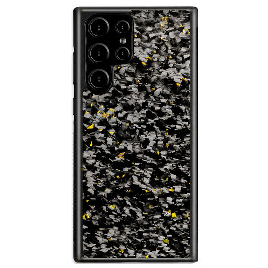 Golden Fragment | Forged Carbon Fiber | Phone Case