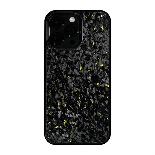 Golden Fragment | Forged Carbon Fiber | Phone Case