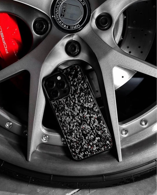 Black Fragment | Forged Carbon Fiber | Phone Case