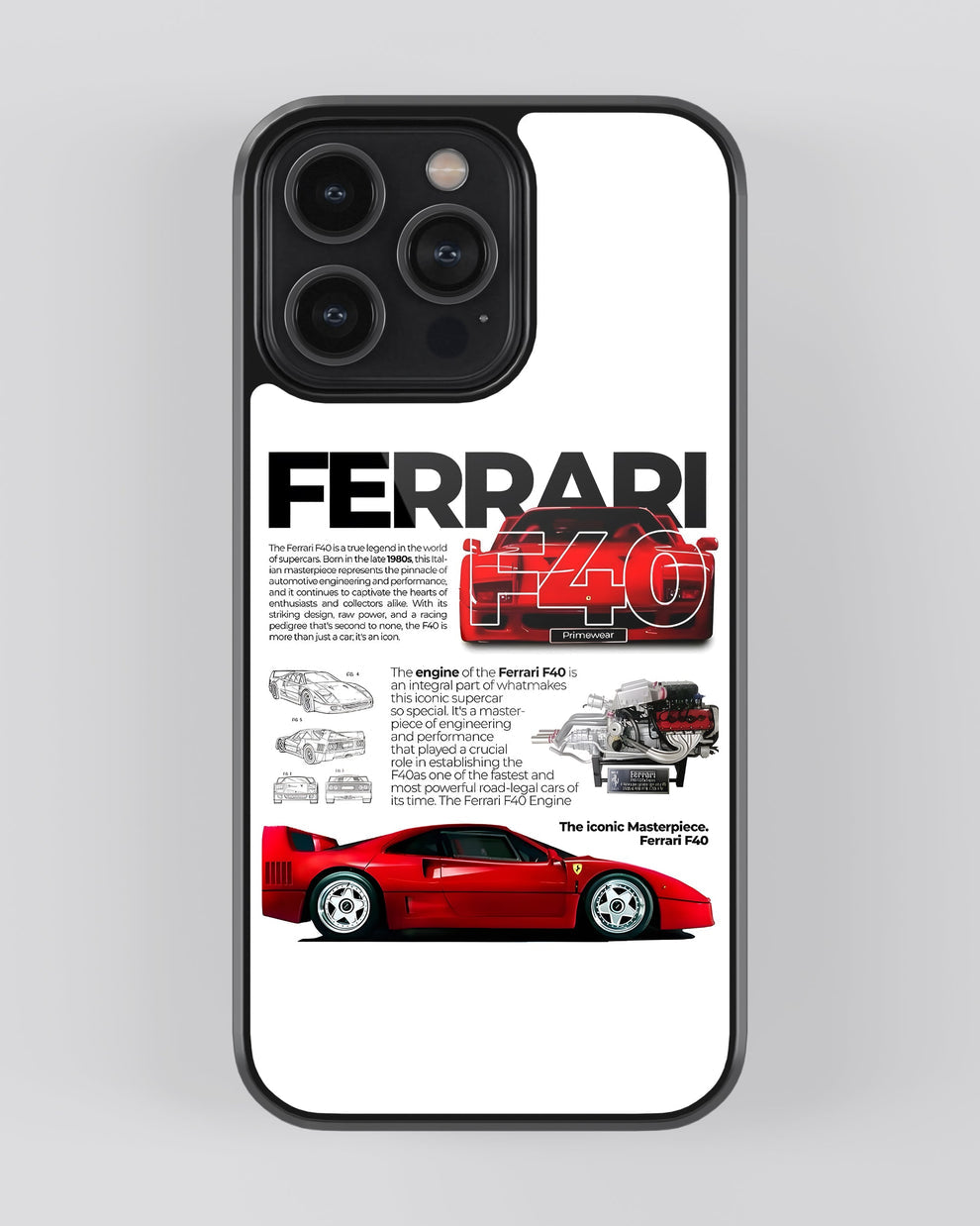Ferrari F40 | Phone Case