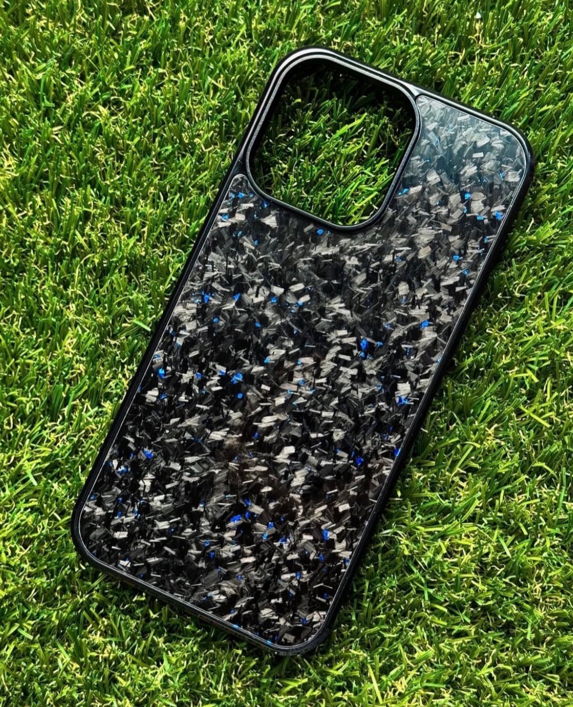 Blue Fragment | Forged Carbon Fiber | Phone Case