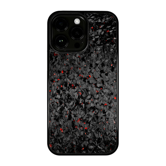 Red Fragment | Forged Carbon Fiber | Phone Case