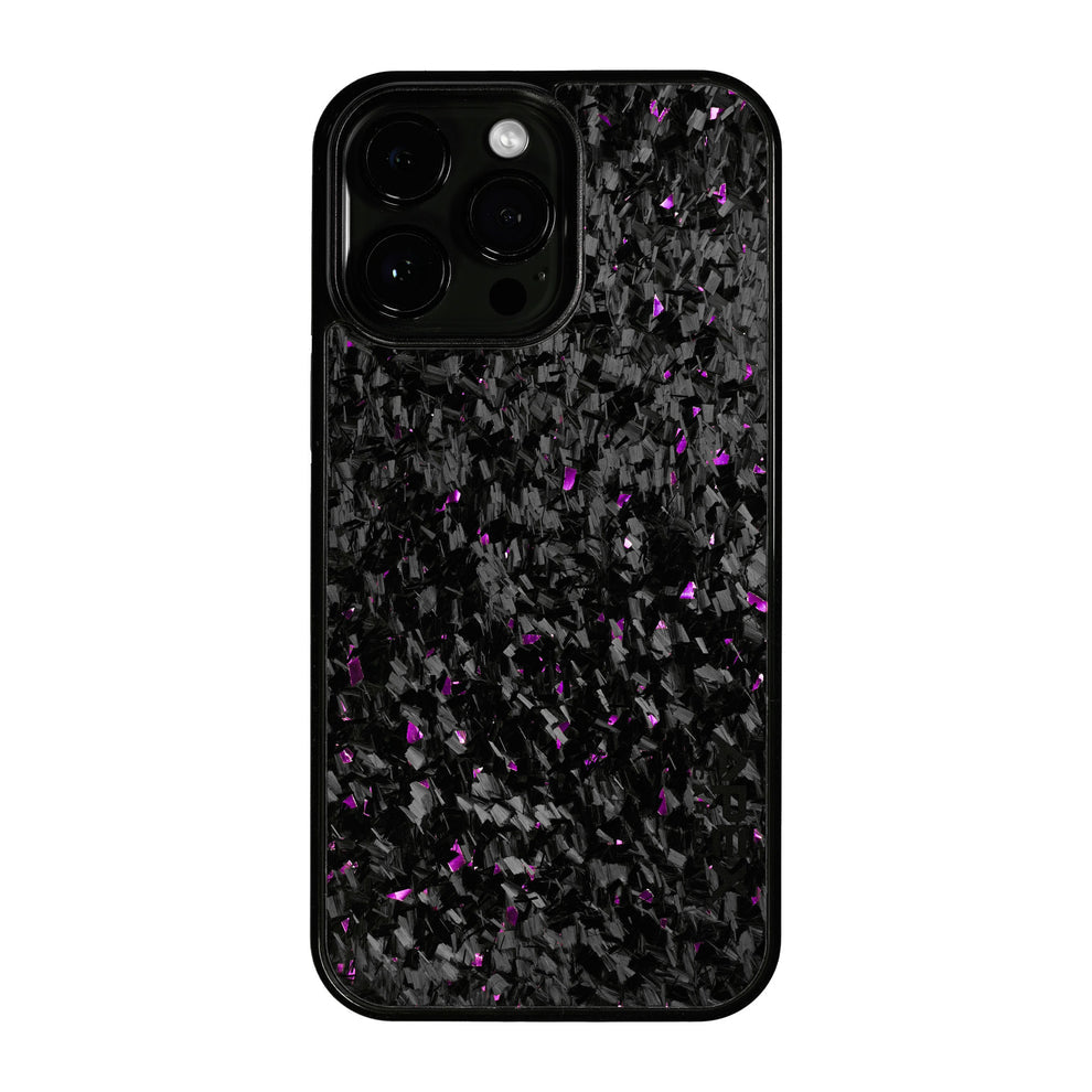 Purple Fragment | Forged Carbon Fiber | Phone Case