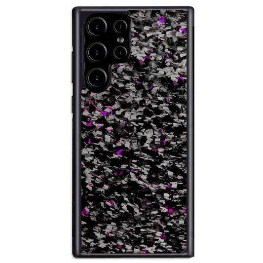 Purple Fragment | Forged Carbon Fiber | Phone Case