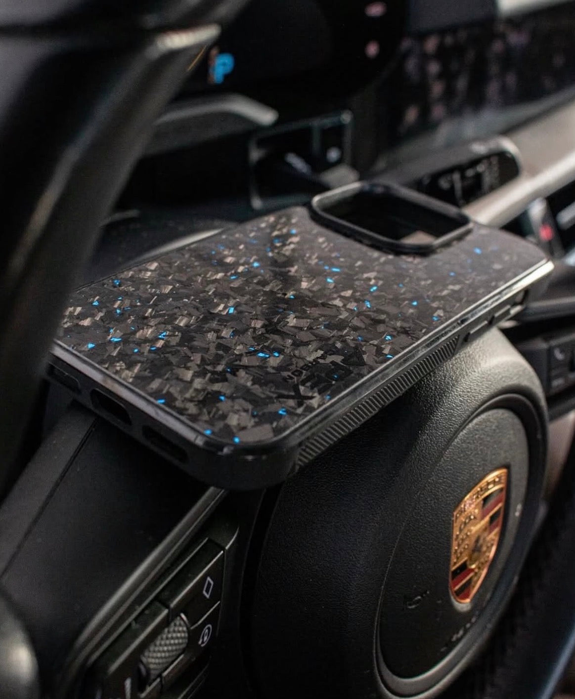 Blue Fragment | Forged Carbon Fiber | Phone Case